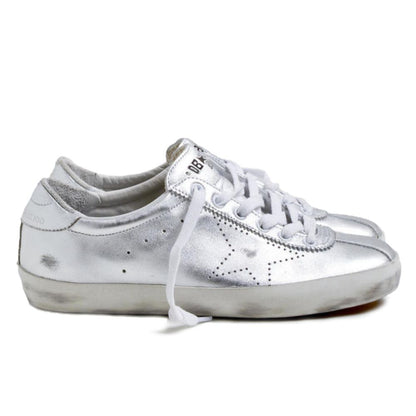 Golden Goose Grau Leder Herren Sneaker