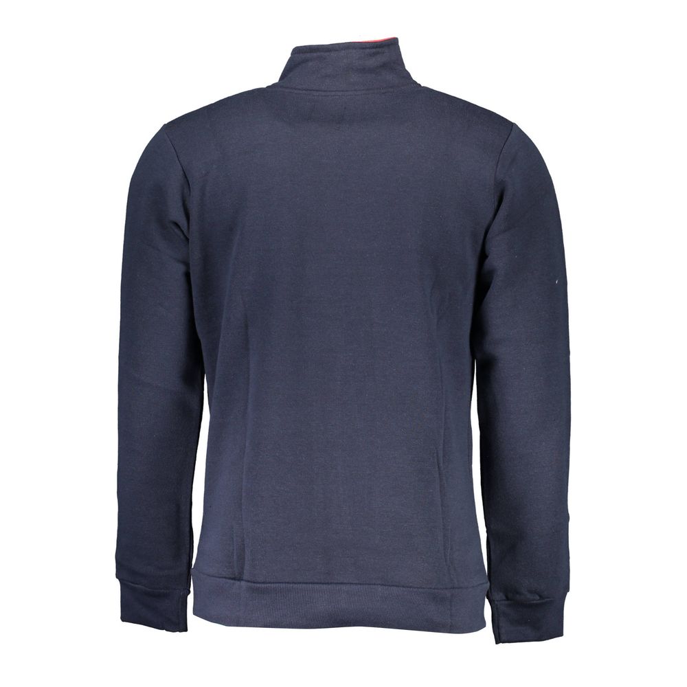 Gianmarco Venturi Blaues Baumwoll-Sweatshirt
