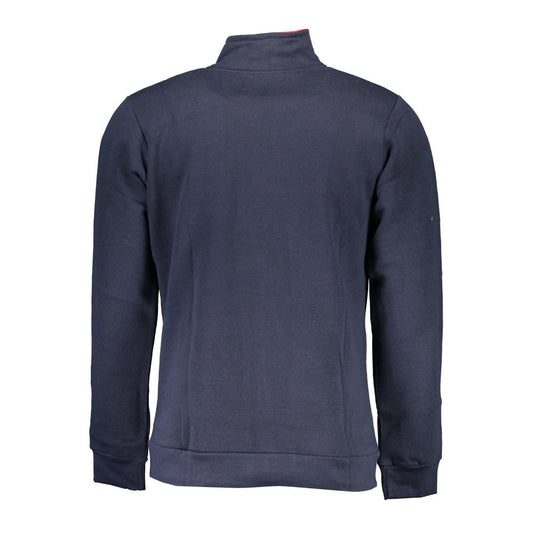Gianmarco Venturi Blaues Baumwoll-Sweatshirt