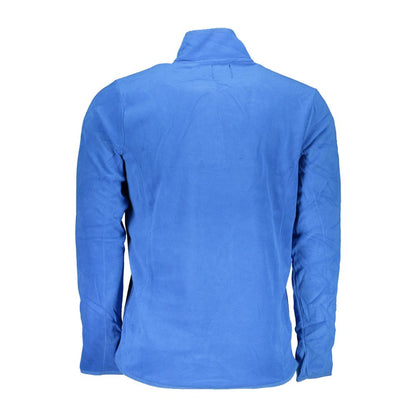 Gianmarco Venturi Blaues Polyester-Sweatshirt