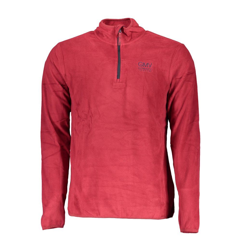 Gianmarco Venturi Rotes Polyester-Sweatshirt