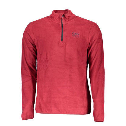 Gianmarco Venturi Rotes Polyester-Sweatshirt
