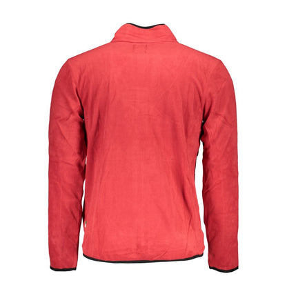 Gianmarco Venturi Rotes Polyester-Sweatshirt