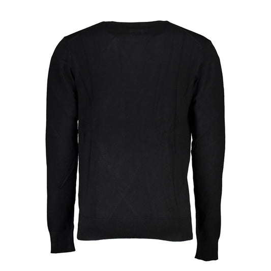 Gianmarco Venturi Schwarzer Viskosepullover