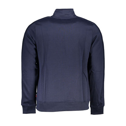 Gianmarco Venturi Blaues Baumwoll-Sweatshirt