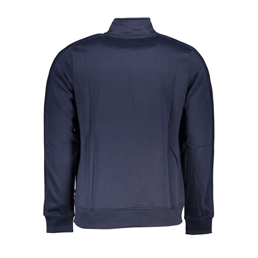 Gianmarco Venturi Blaues Baumwoll-Sweatshirt
