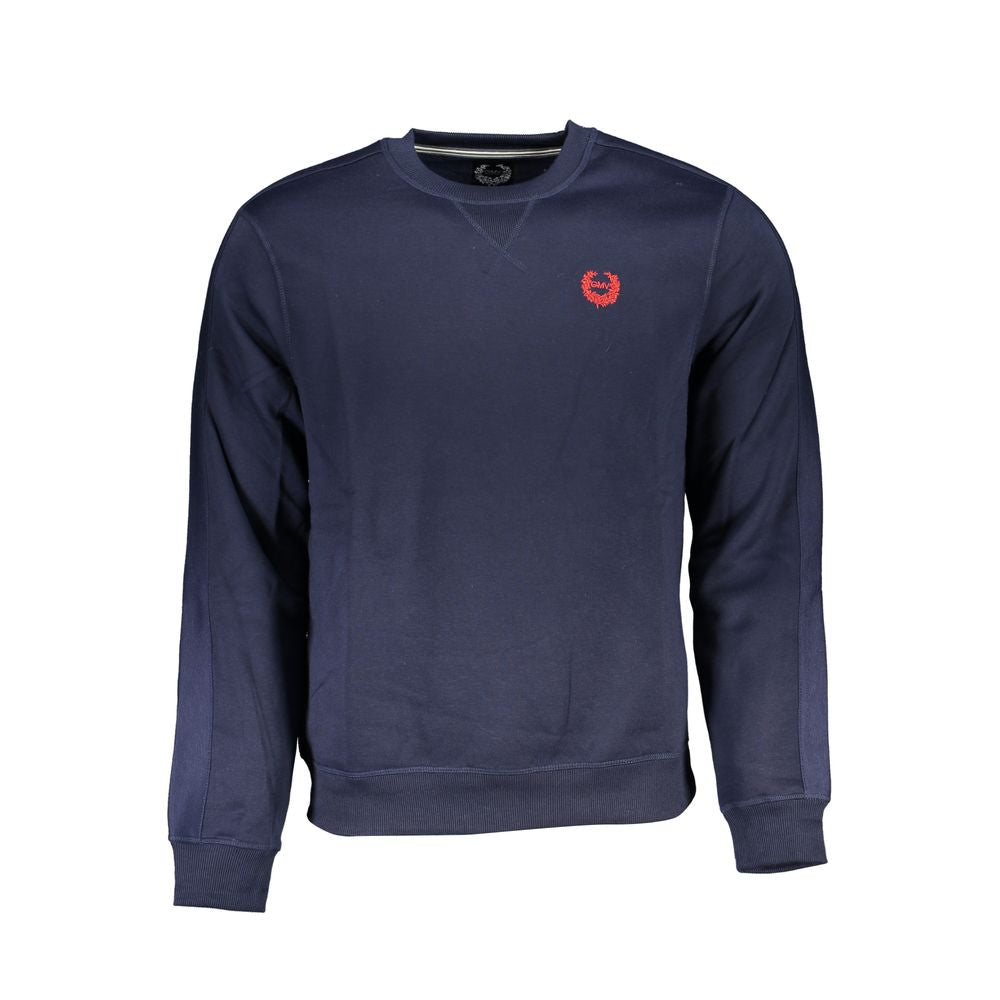 Gianmarco Venturi Blaues Baumwoll-Sweatshirt