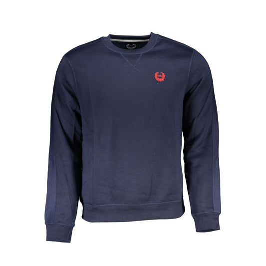 Gianmarco Venturi Blaues Baumwoll-Sweatshirt