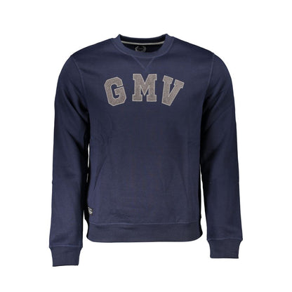 Gianmarco Venturi Blaues Baumwoll-Sweatshirt