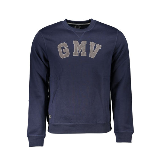 Gianmarco Venturi Blaues Baumwoll-Sweatshirt