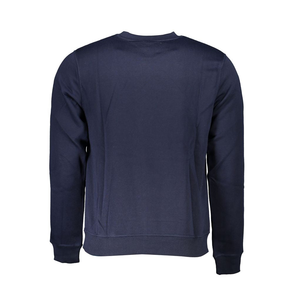 Gianmarco Venturi Blaues Baumwoll-Sweatshirt