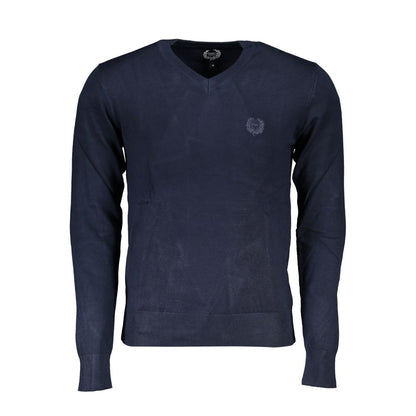 Gianmarco Venturi Blauer Viskosepullover