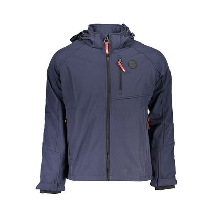 Gianmarco Venturi Blaue Polyesterjacken und -mäntel