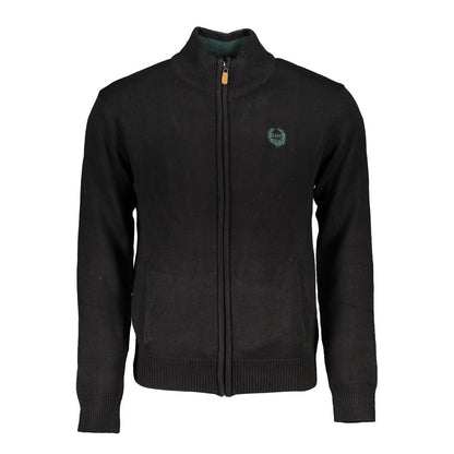 Schwarzer Baumwollpullover von Gianmarco Venturi