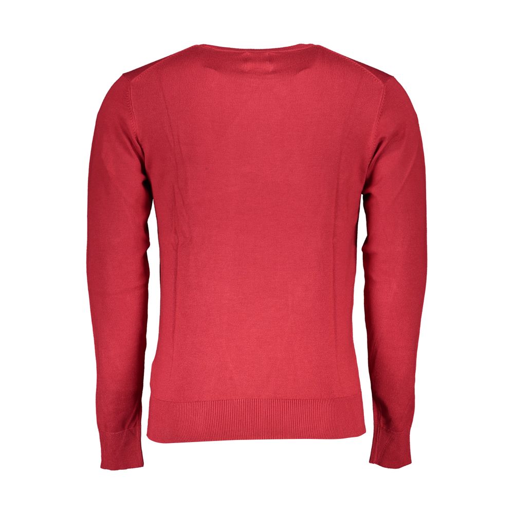 Gianmarco Venturi Roter Viskosepullover