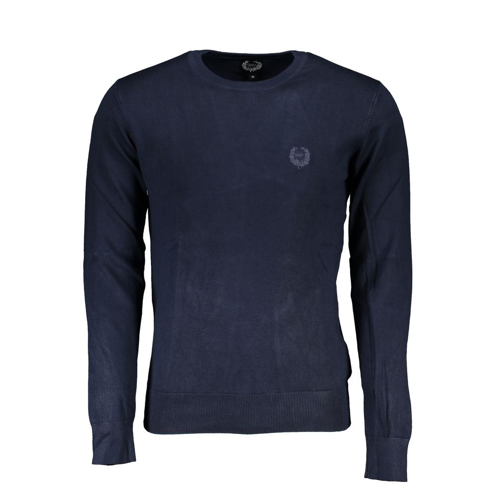 Gianmarco Venturi Blauer Viskosepullover