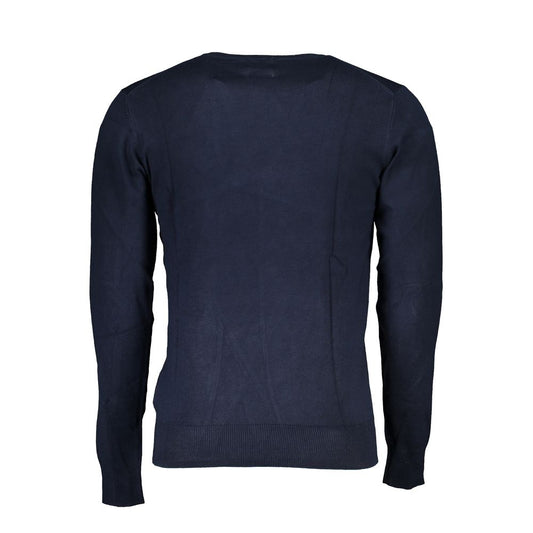 Gianmarco Venturi Blauer Viskosepullover