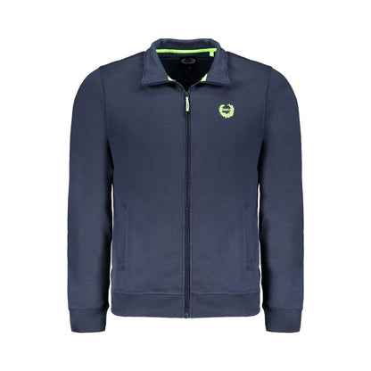 Gianmarco Venturi Blaues Baumwoll-Sweatshirt