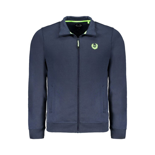 Gianmarco Venturi Blaues Baumwoll-Sweatshirt