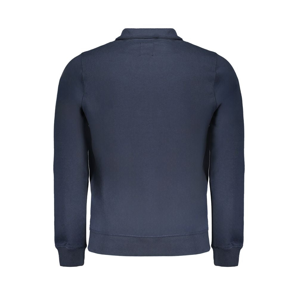 Gianmarco Venturi Blaues Baumwoll-Sweatshirt