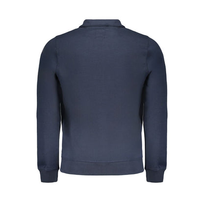 Gianmarco Venturi Blaues Baumwoll-Sweatshirt