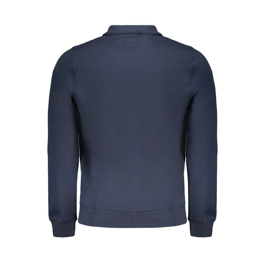 Gianmarco Venturi Blaues Baumwoll-Sweatshirt