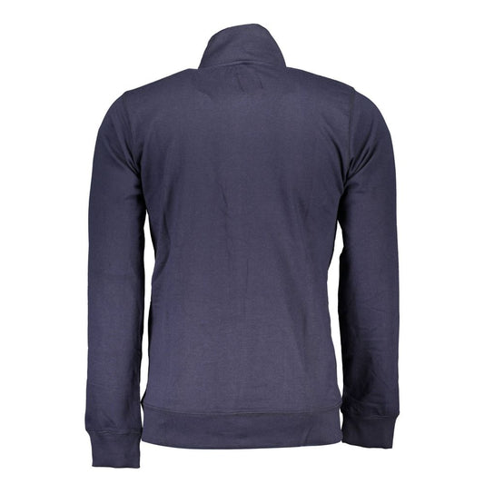 Gianmarco Venturi Blaues Baumwoll-Sweatshirt