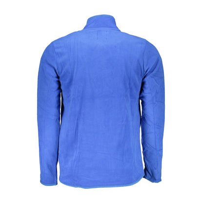 Gianmarco Venturi Blaues Polyester-Sweatshirt
