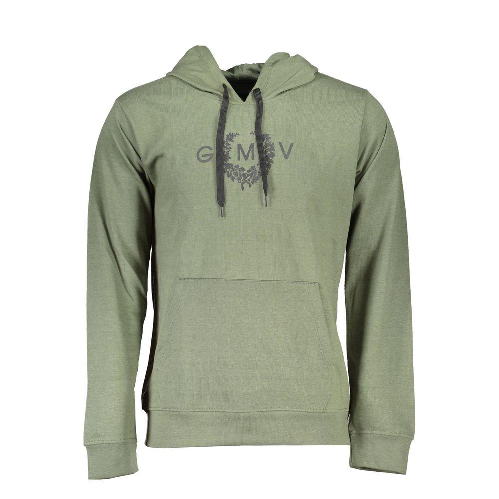 Gianmarco Venturi Grünes Baumwoll-Sweatshirt