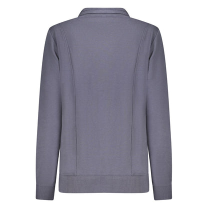 Freddy Blue Cotton Women Sweatshirt