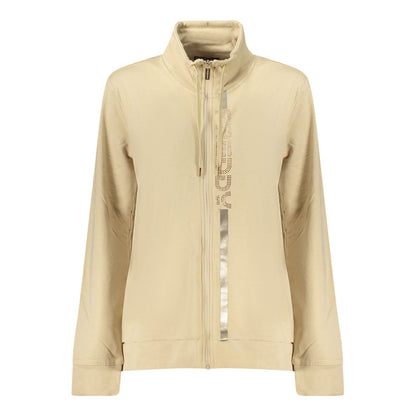 Freddy Beige Cotton Women Sweatshirt