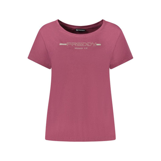 Freddy Viola Cotton Women T-Shirt