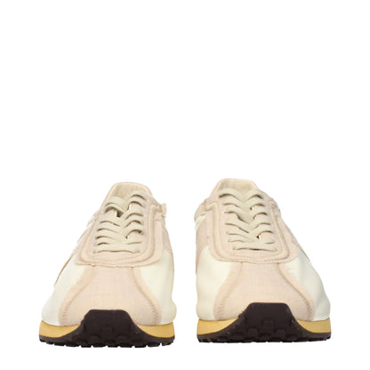 The Row Beige Sportliche Sneaker aus Stoff