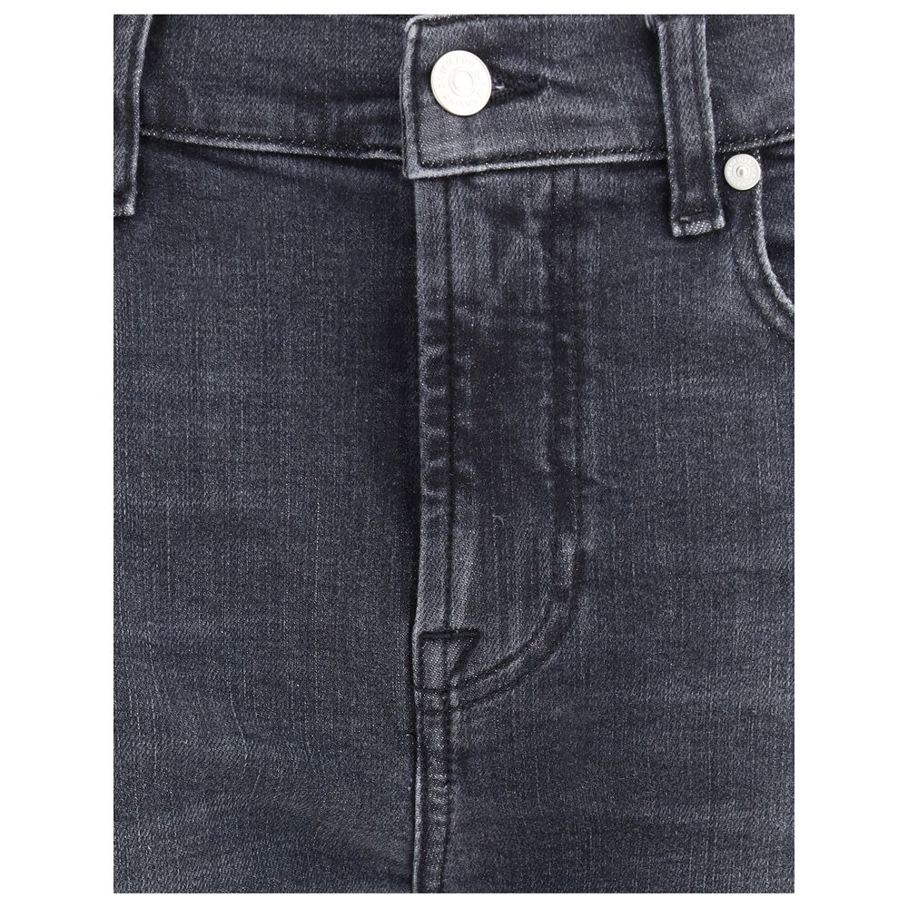 7FOR – Entspannte Skinny-Slim-Illusion-Jeans