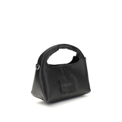 Marc Jacobs Schultertasche aus schwarzem Kalbsleder (Bos Taurus)
