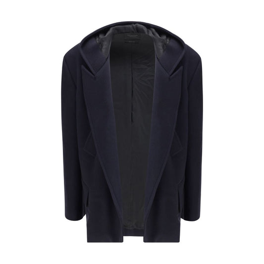 Balenciaga Kurzmantel mit Kapuze