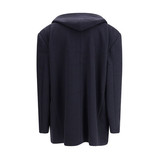 Balenciaga Kurzmantel mit Kapuze