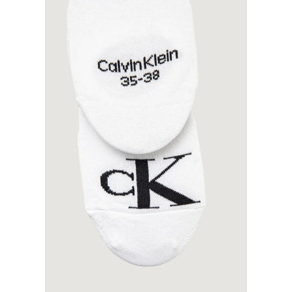 Calvin Klein Jeans – Weiße Baumwollsocken