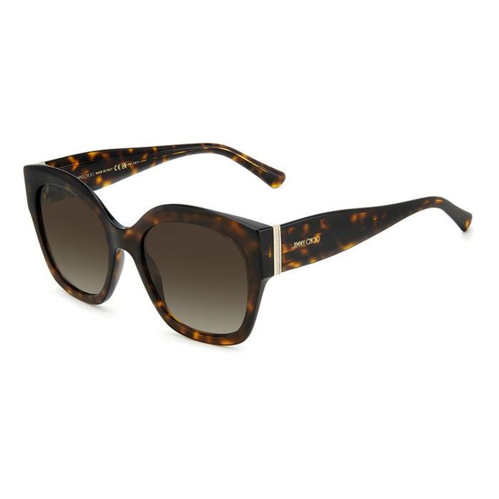 Jimmy Choo – Braune Acetat-Sonnenbrille