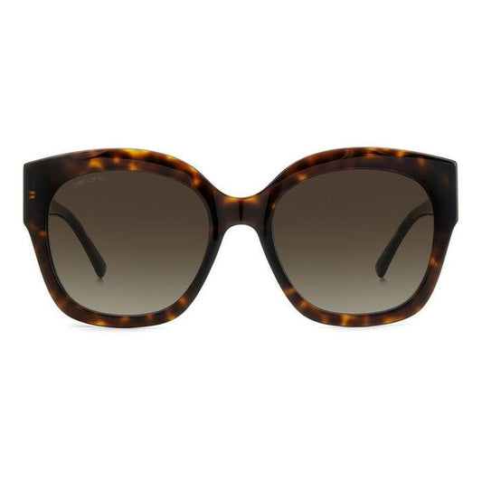 Jimmy Choo – Braune Acetat-Sonnenbrille