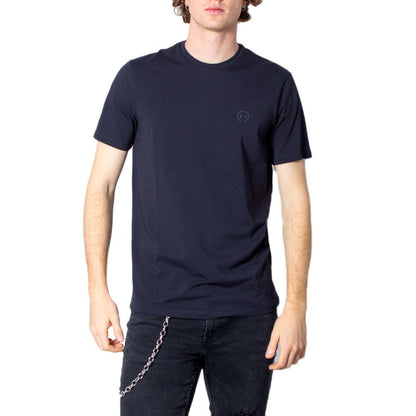 Armani Exchange Blue Cotton Clothing
