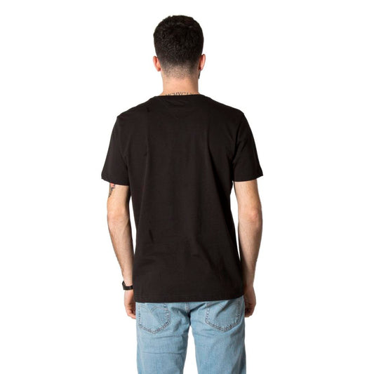 Tommy Hilfiger – Schwarzes Baumwoll-T-Shirt