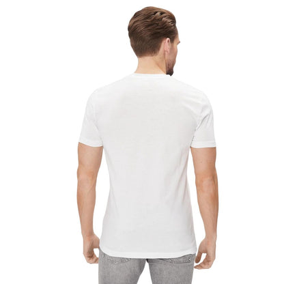 Calvin Klein Jeans – Weißes Baumwoll-T-Shirt