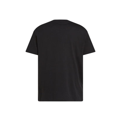Calvin Klein Jeans – Schwarzes Baumwoll-T-Shirt