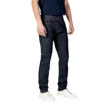 Armani Exchange – Blaue Skinny-Jeans aus Polyester