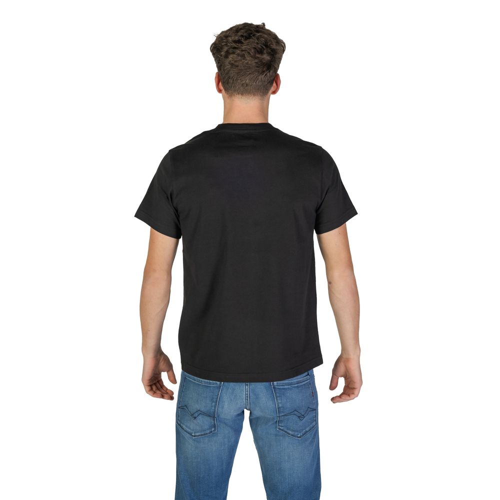 Replay – Schwarzes Baumwoll-T-Shirt