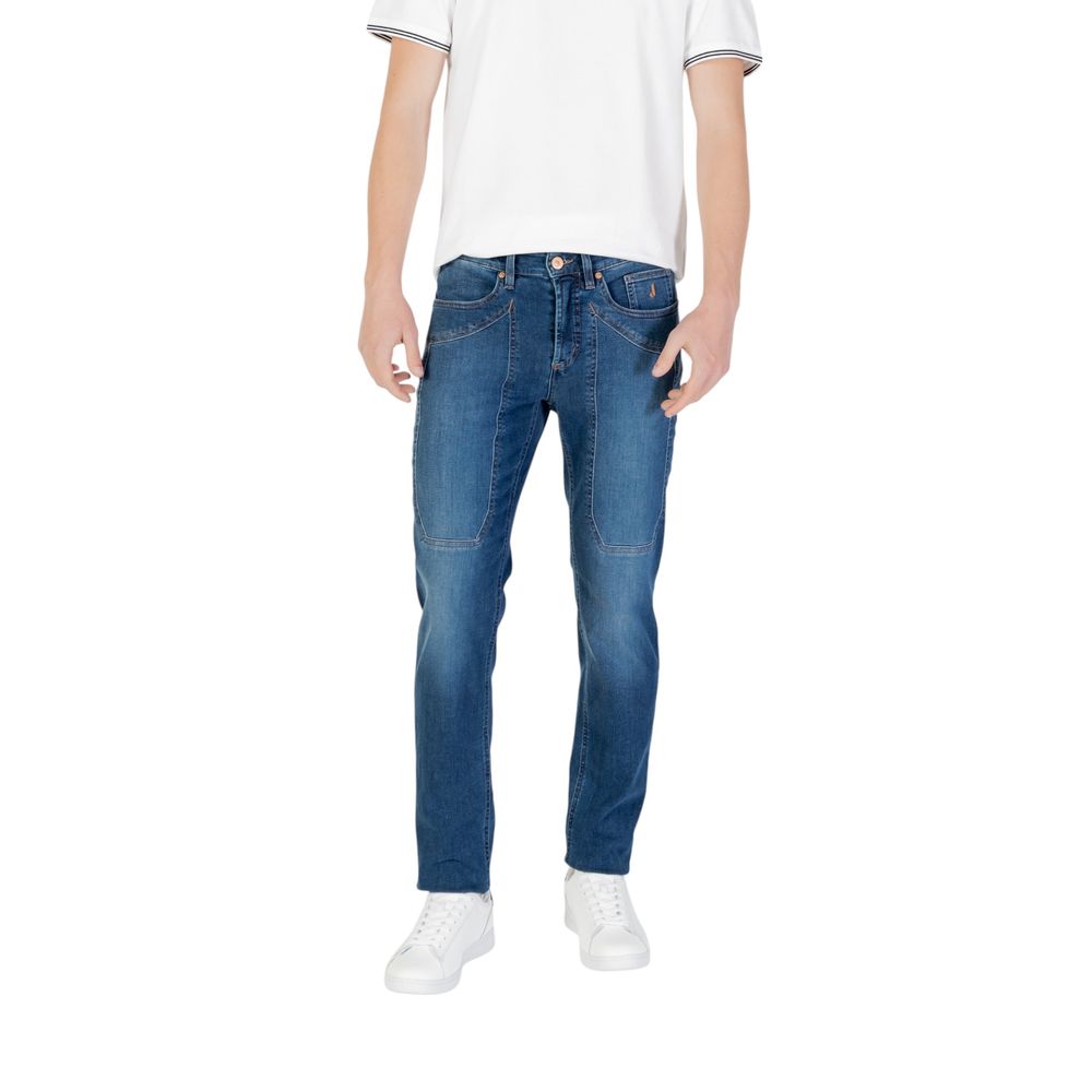 Jeckerson – Blaue Skinny-Jeans aus Baumwolle