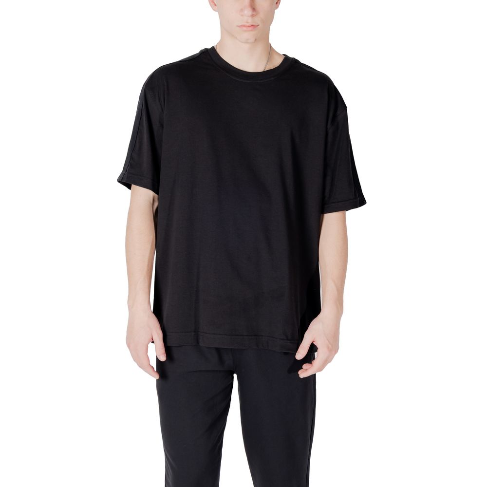 Calvin Klein Sport – Schwarzes Baumwoll-T-Shirt