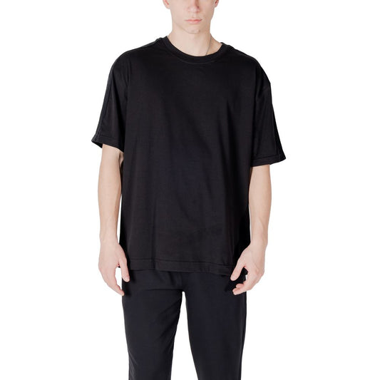 Calvin Klein Sport – Schwarzes Baumwoll-T-Shirt