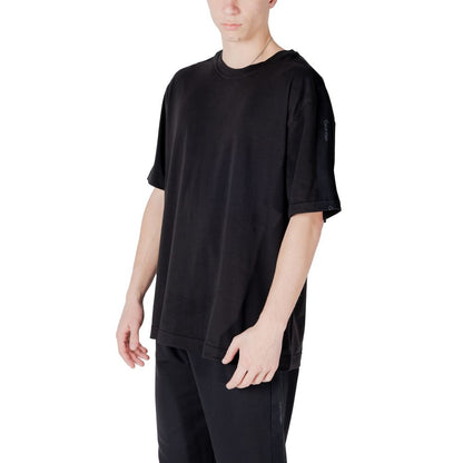 Calvin Klein Sport – Schwarzes Baumwoll-T-Shirt